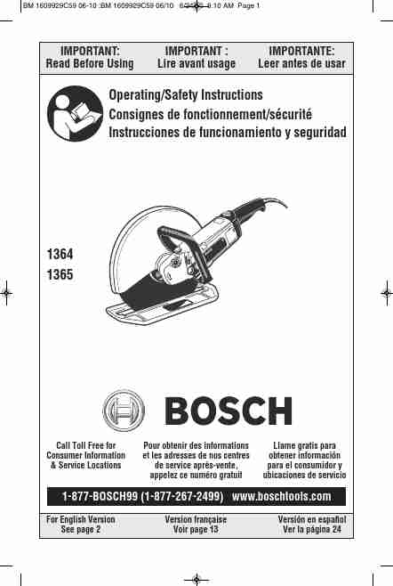 Bosch Power Tools Grinder 1364-page_pdf